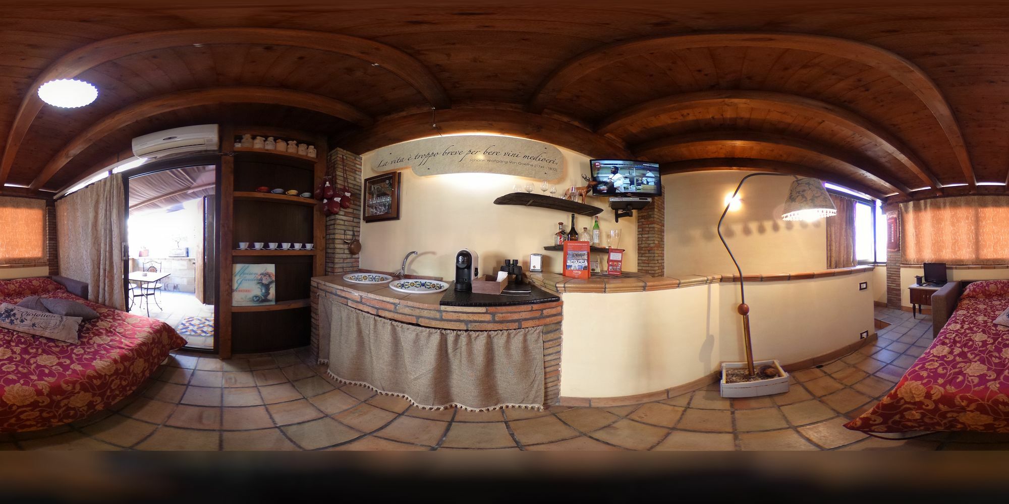 شاكا Guest House La Corte Normanna المظهر الخارجي الصورة